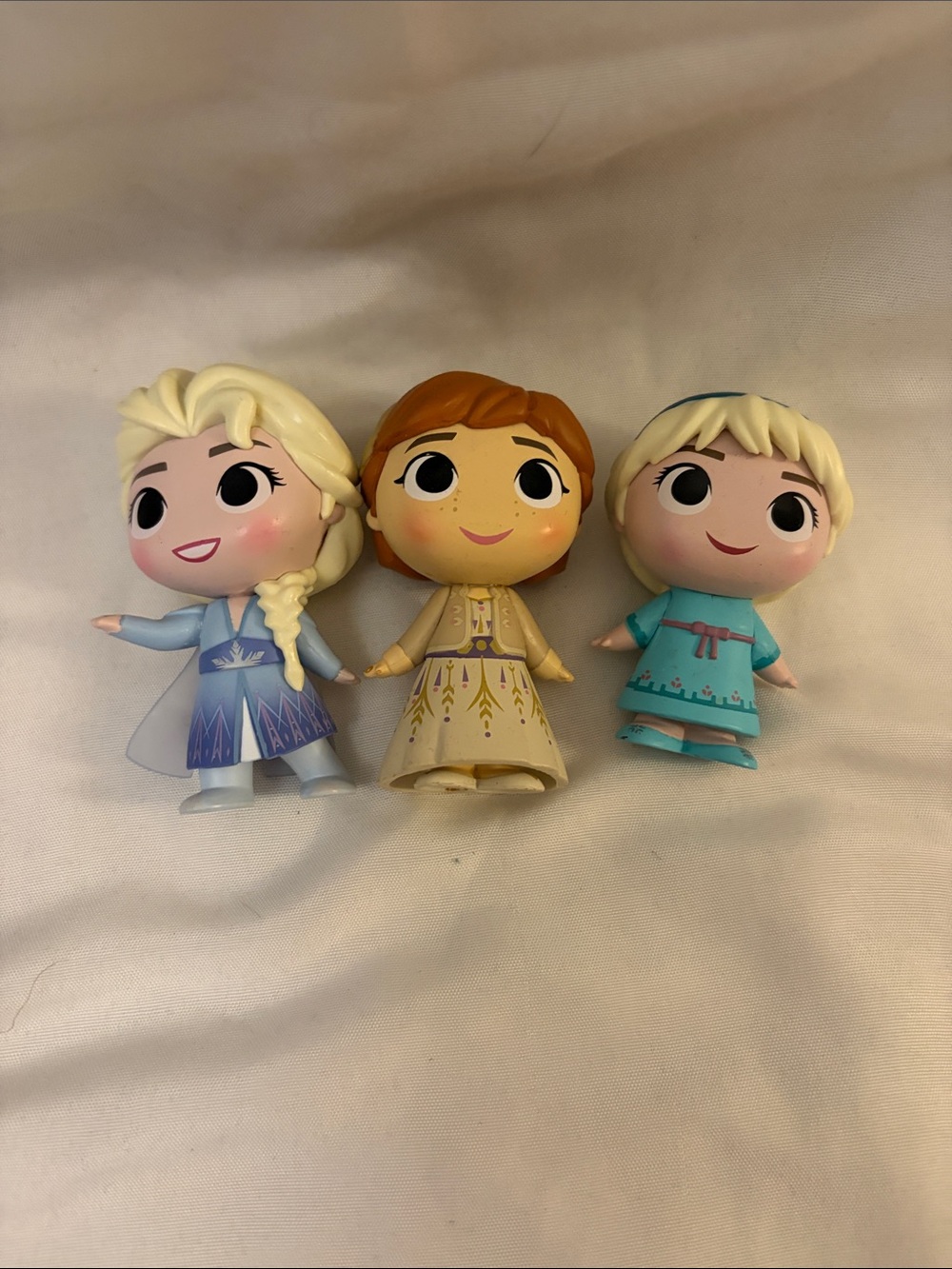 Disney Frozen Mini Doll Trio - Blue, Cream, Teal